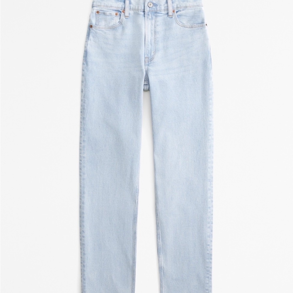 Abercrombie & Fitch Light Blue High Rise Women Jeans